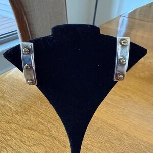 Vintage Mexican sterling silver earrings